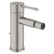 Смеситель для биде GROHE Essence с донным клапаном, суперсталь 