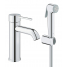 Смеситель для раковины GROHE Essence с гигиеническим душем, S-Size, хром 