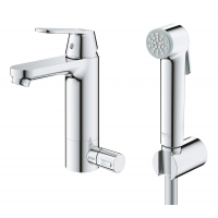 Смеситель для раковины GROHE Eurosmart Cosmopolitan с гигиеническим душем, M-size, хром 