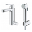 Смеситель для раковины GROHE Eurosmart Cosmopolitan с гигиеническим душем, M-size, хром 