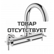 Смеситель для ванны GROHE Atrio двухвентильный, внешнего монтажа, хром 