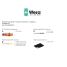 Набор насадок WERA Kraftform Kompakt VDE 7 Universal 2 Tool Finder с отвёрткой-битодержателем, 7 пр. 006601