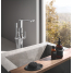 Внешняя часть смесителя для ванны GROHE Allure напольного монтажа, хром 