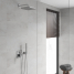 Готовый комплект для ванной комнаты GROHE Eurocube, с верхним душем Tempesta 250 Cube, хром 