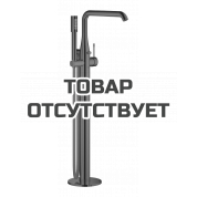 Внешняя часть смесителя для ванны GROHE Essence напольного монтажа, темный графит глянец 