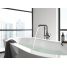 Внешняя часть смесителя для ванны GROHE Essence напольного монтажа, темный графит глянец 
