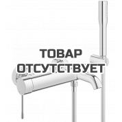 Смеситель для ванны GROHE Essence внешнего монтажа с душевым набором, хром 