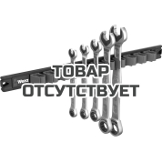 Набор ключей гаечных комбинированных WERA 9631 Magnetic rail 6000 Joker 2 с трещоткой с магнитным держателем 8 - 19 мм, 5 пр. 020015