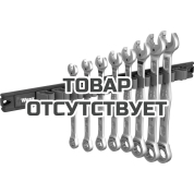 Набор ключей гаечных комбинированных WERA 9632 Magnetic rail 6000 Joker Imperial 1 с трещоткой с магнитным держателем 5/16" - 3/4", 8 пр., 020016