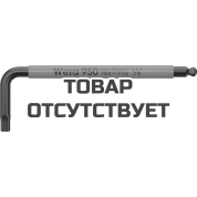 Ключ Г-образный WERA 950 SPKS Imperial Multicolour BlackLaser, 1/8"x63 022653