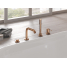Смеситель для ванны GROHE Essence на 4 отверстия, на край ванны, теплый закат глянец 