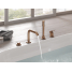Смеситель для ванны GROHE Essence на 4 отверстия, на край ванны, теплый закат матовый 