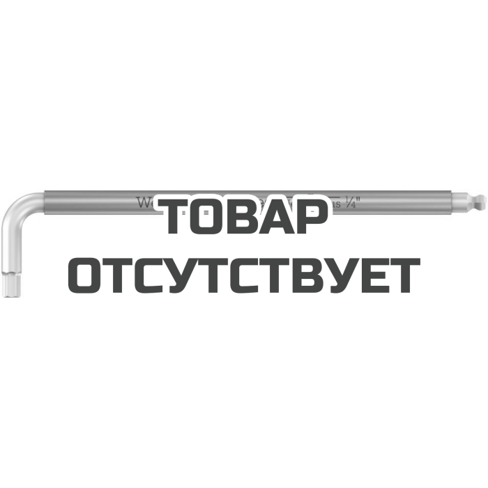 Ключ Г-образный WERA 3950 SPKL Multicolour Imperial 1/4" x 185 мм 022856