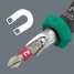 Отвёртка-битодержатель WERA 838 RA S с трещоткой 102 мм для бит с 1/4" С/E6.3 051492