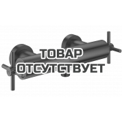 Смеситель для душа GROHE Atrio двухвентильный, внешнего монтажа, темный графит матовый 