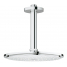 Верхний душ с кронштейном GROHE Rainshower Cosmopolitan Metal, диаметр 210 мм, потолочный кронштейн, хром 