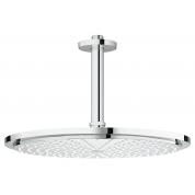 Верхний душ с кронштейном GROHE Rainshower Cosmopolitan Metal, диаметр 310 мм, потолочный кронштейн, хром 