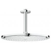Верхний душ с кронштейном GROHE Rainshower Cosmopolitan Metal, диаметр 310 мм, потолочный кронштейн, хром 