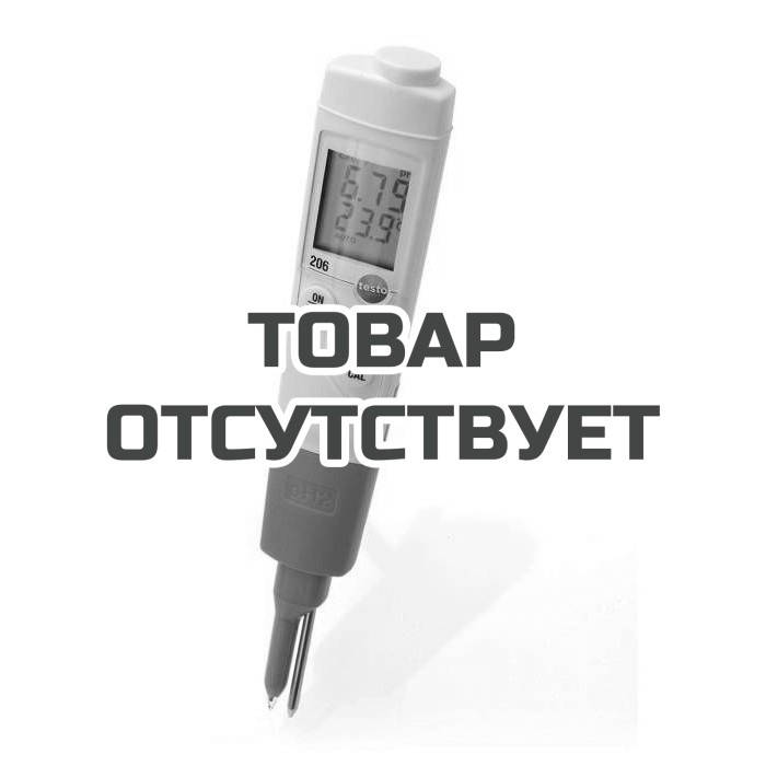 Карманный pH-метр Testo 206-pH2