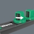 Держатель магнитный WERA&nbsp;9601 Magnetic socket rail для головок торцевых&nbsp;3/8"&nbsp;136421