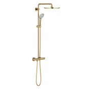 Душевая система с термостатом для настенного монтажа, GROHE Euphoria System 310, холодный рассвет глянец (26075GL0)