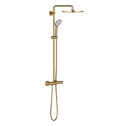 Душевая система с термостатом для настенного монтажа, GROHE Euphoria System 310, холодный рассвет матовый (26075GN0)