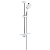 Душевой гарнитур GROHE New Tempesta Cosmopolitan 100 I с полочкой, душевая штанга 600 мм, хром 