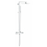 Душевая система с термостатом для настенного монтажа, GROHE Euphoria Cube System 230, хром