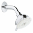Верхний душ GROHE New Tempesta Rustic 100 IV с душевым кронштейном, хром 