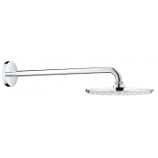 Верхний душ с душевым кронштейном GROHE Rainshower Cosmopolitan, диаметр 210 мм, хром 