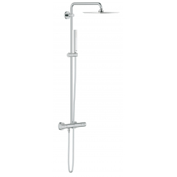 Душевая система с термостатом для настенного монтажа, GROHE Euphoria System 230, хром