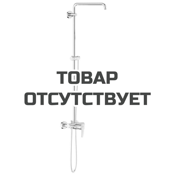 Душевая система GROHE Euphoria с однорычажным смесителем настенного монтажа, хром 