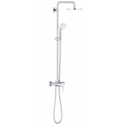 Душевая система с однорычажным смесителем настенного монтажа, GROHE New Tempesta System, хром