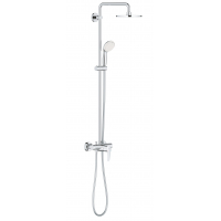 Душевая система с однорычажным смесителем настенного монтажа, GROHE New Tempesta System, хром