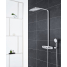 Душевая система с термостатом для настенного монтажа, GROHE Rainshower System SmartControl Duo 360, хром