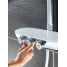 Душевая система с термостатом для настенного монтажа, GROHE Rainshower System SmartControl Duo 360, хром