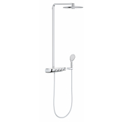 Душевая система с термостатом для настенного монтажа, GROHE Rainshower System SmartControl Duo 360, хром