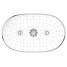 Верхний душ GROHE Rainshower SmartControl 360 с душевым кронштейном, 360 x 220 мм, белая луна 
