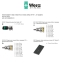 Набор головок торцевых WERA&nbsp;9723 Foam insert Zyklop B bit socket set 1 со вставкой-битой HEX и TORX, в ложементе, 3/8", 22 пр.&nbsp;150113