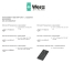 Набор ключей гаечных рожковых WERA&nbsp;9732 Foam insert 6004 Joker set 1 с самонастройкой&nbsp;5 пр.&nbsp;150122