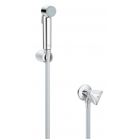 Душевой набор с угловым вентилем, 1 вид струи, GROHE Tempesta Trigger Spray, хром