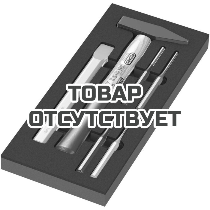 Набор молотков WERA&nbsp;9782 Foam insert hammer set 1, 6 пр.&nbsp;150182