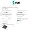 Набор напильников WERA&nbsp;9783 Foam insert PFERD file set 1, 6 пр.&nbsp;150183