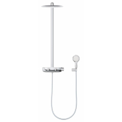 Душевая система с термостатом для настенного монтажа, GROHE Rainshower System SmartControl Mono 360, хром