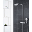 Душевая система с термостатом для настенного монтажа, GROHE Rainshower System SmartControl Mono 360, хром