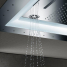 Потолочный душ с 6+ режимами струи и с подсветкой, GROHE Rainshower F-Series 40, хром