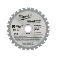 Диск для циркулярных пил по металлу Milwaukee F 135 x 20 x 30 мм (1шт)