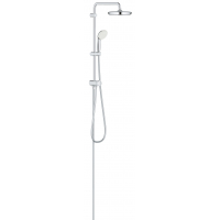 Душевая система Flex наружного монтажа с переключателем, GROHE Tempesta System 210, хром