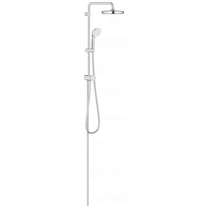 Душевая система Flex наружного монтажа с переключателем, GROHE Tempesta System 210, хром