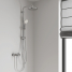 Душевая система Flex наружного монтажа с переключателем, GROHE Tempesta System 210, хром